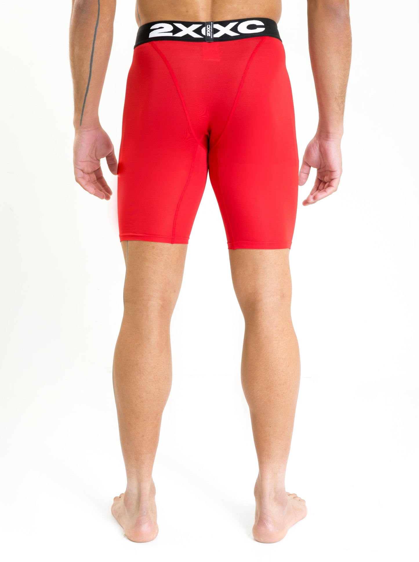 RED HALF BOTTOM COMPRESSION